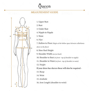 dress measurements guide